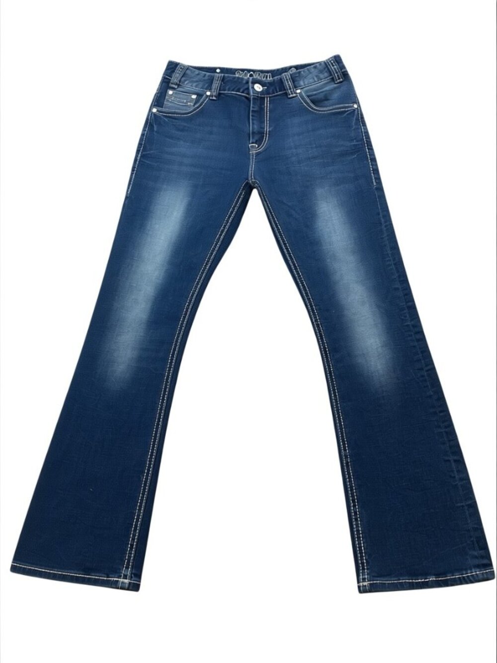 Rock & Roll Cowgirl Boyfriend Fashion Western Jean 29x32 #161Q